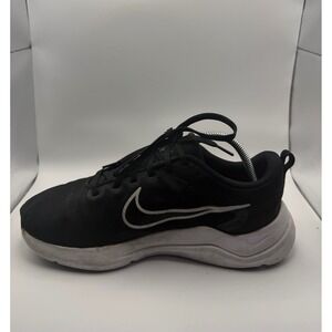 Nike Downshifter 12 Running Shoes Women 9 Black Good DM0919-001 Wide Mesh